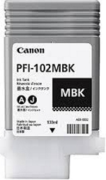 0894B013 Canon PFI-102MBK 3 Pack Pigment Matte Black Ink 3 Tanks 0894B013 Canon PFI-102MBK 3 Pack Pigment Matte Black Ink 3 Tanks