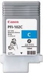 0896B001 Canon PFI-102C Dye Cyan Ink Tank 0896B001 Canon PFI-102C Dye Cyan Ink Tank