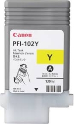 0898B001 Canon PFI-102Y Dye Yellow Ink Tank 0898B001 Canon PFI-102Y Dye Yellow Ink Tank