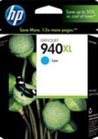 C4907AN#140 HP 940XL Cyan Officejet Ink Cartridge