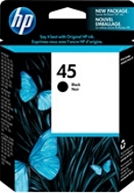 51645A#140 HP 45 Black Inkjet Print Cartridge 51645A#140 HP 45 Black Inkjet Print Cartridge