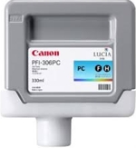 6661B001 Canon PFI-306PC Pigment Photo Cyan Ink Tank 6661B001 Canon PFI-306PC Pigment Photo Cyan Ink Tank