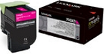 70C0X30 Lexmark 700X3 CX510 Magenta Extra High Yield Toner Cartridge 70C0X30 Lexmark 700X3 CX510 Magenta Extra High Yield Toner Cartridge