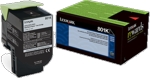 80C10K0 Lexmark 801K Black Return Program Toner Cartridge 80C10K0 Lexmark 801K Black Return Program Toner Cartridge