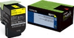 80C10Y0 Lexmark 801Y CX310 CX410 CX510 Yellow Return Program Toner Cartridge 80C10Y0 Lexmark 801Y CX310 CX410 CX510 Yellow Return Program Toner Cartridge