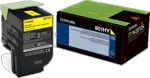 80C1HY0 Lexmark 801HY Yellow High Yield Return Program Toner Cartridge 80C1HY0 Lexmark 801HY Yellow High Yield Return Program Toner Cartridge