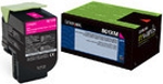 80C1XM0 Lexmark 801XM Magenta Extra High Yield Return Program Toner Cartridge 80C1XM0 Lexmark 801XM Magenta Extra High Yield Return Program Toner Cartridge