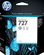 B3P18A HP 727 40-ml Gray Designjet Ink Cartridge B3P18A HP 727 40-ml Gray Designjet Ink Cartridge