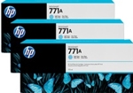 B6Y44A HP 771A 3-pack 775-ml Light Cyan Designjet Ink Cartridges B6Y44A HP 771A 3-pack 775-ml Light Cyan Designjet Ink Cartridges