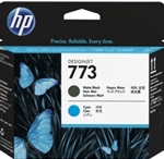 C1Q20A HP 773 Matte Black/Cyan Designjet Printhead C1Q20A HP 773 Matte Black/Cyan Designjet Printhead