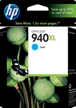 C4907AN#140 HP 940XL Cyan Officejet Ink Cartridge C4907AN#140 HP 940XL Cyan Officejet Ink Cartridge