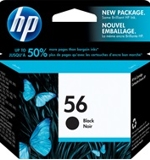 C6656AN#140 HP 56 Black Inkjet Print Cartridge