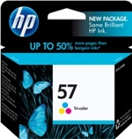 C6657AN#140 HP 57 Tri-color Inkjet Print Cartridge