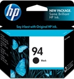 C8765WN#140 HP 94 Black Inkjet Print Cartridge with Vivera Ink