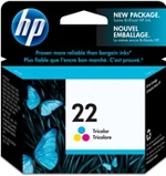 C9352AN#140 HP 22 Tri-color Ink Cartridge