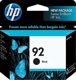 C9362WN#140 HP 92 Black Inkjet Print Cartridge