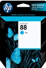 C9386AN#140 HP 88 Cyan Ink Cartridge C9386AN#140 HP 88 Cyan Ink Cartridge