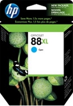 C9391AN#140 HP 88XL Cyan Ink Cartridge C9391AN#140 HP 88XL Cyan Ink Cartridge