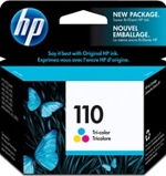 CB304AC#140-HP 110 Tri-color Inkjet Print Cartridge