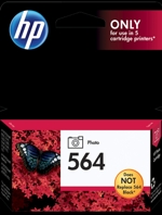 CB317WN#140 HP 564 Black Photo Ink Cartridge