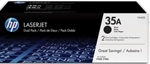 CB435D HP 35A 2-pack Black LaserJet Toner Cartridges