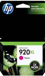 CD973AN#140 HP 920XL Magenta Officejet Ink Cartridge