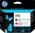 CE017A HP 771 Matte Black/Chromatic Red Designjet Printhead