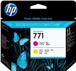 CE018A HP 771 Magenta/Yellow Designjet Printhead