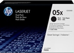 CE505XD HP 05X 2-pack High Yield Black LaserJet Toner Cartridges CE505XD HP 05X 2-pack High Yield Black LaserJet Toner Cartridges
