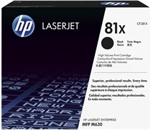 CF281X HP 81X High Yield Black LaserJet Toner Cartridge CF281X HP 81X High Yield Black LaserJet Toner Cartridge