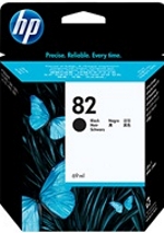CH565A HP 82 69-ml Black Ink Cartridge