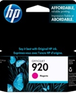 CH635AC#140 HP 920 Magenta Officejet Ink Cartridge CH635AC#140 HP 920 Magenta Officejet Ink Cartridge