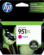 CN047AC#140 HP 951XL High Yield Magenta Ink Cartridge CN047AC#140 HP 951XL High Yield Magenta Ink Cartridge