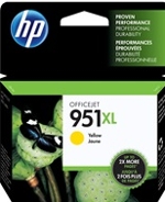 CN048AN#140 HP 951XL High Yield Yellow Ink Cartridge CN048AN#140 HP 951XL High Yield Yellow Ink Cartridge