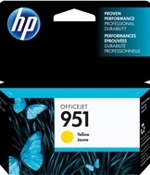 CN052AN#140 HP 951 Yellow Ink Cartridge CN052AN#140 HP 951 Yellow Ink Cartridge