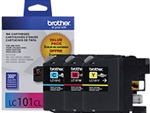 LC1013PKS Brother 3 pack Color Ink Cartridge