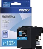 LC103CS Brother High Yield Cyan Ink Cartridge LC103CS Brother High Yield Cyan Ink Cartridge