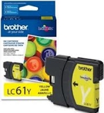 LC61YS Brother Yellow Ink Cartridge