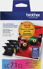 LC713PKS Brother 3 pack Color Ink Cartridge