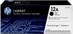 Q2612D HP 12A 2-pack Black LaserJet Toner Cartridges Q2612D HP 12A 2-pack Black LaserJet Toner Cartridges