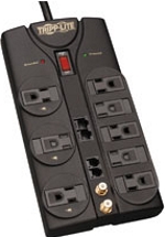 TLP810NET Tripp Lite Protect It! 8-Outlet Surge Protector TLP810NET Tripp Lite Protect It! 8-Outlet Surge Protector