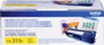 TN315Y Brother High Yield Yellow Toner Cartridge TN315Y Brother High Yield Yellow Toner Cartridge