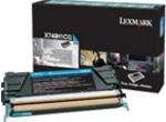 X748H1CG Lexmark X748 Cyan High Yield Return Program Toner Cartridge X748H1CG Lexmark X748 Cyan High Yield Return Program Toner Cartridge