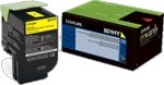 80C1HY0 Lexmark 801HY Yellow High Yield Return Program Toner Cartridge 80C1HY0 Lexmark 801HY Yellow High Yield Return Program Toner Cartridge