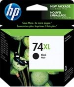CB336WN#140 HP 74XL Black Inkjet Print Cartridge