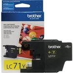 LC71YS Brother Yellow Ink Cartridge LC71YS Brother Yellow Ink Cartridge
