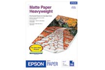 S041263 Epson Matte Paper Heavyweight Super B 13in x 19in