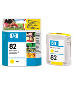 C4913A HP 82 Yellow Ink Cartridge