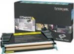 C734A1YG Lexmark C734, C736, X734, X736, X738 Yellow Return Program Toner Cartridge