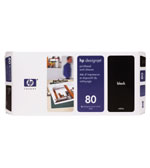 C4820A HP 80 Black Printhead and Printhead Cleaner